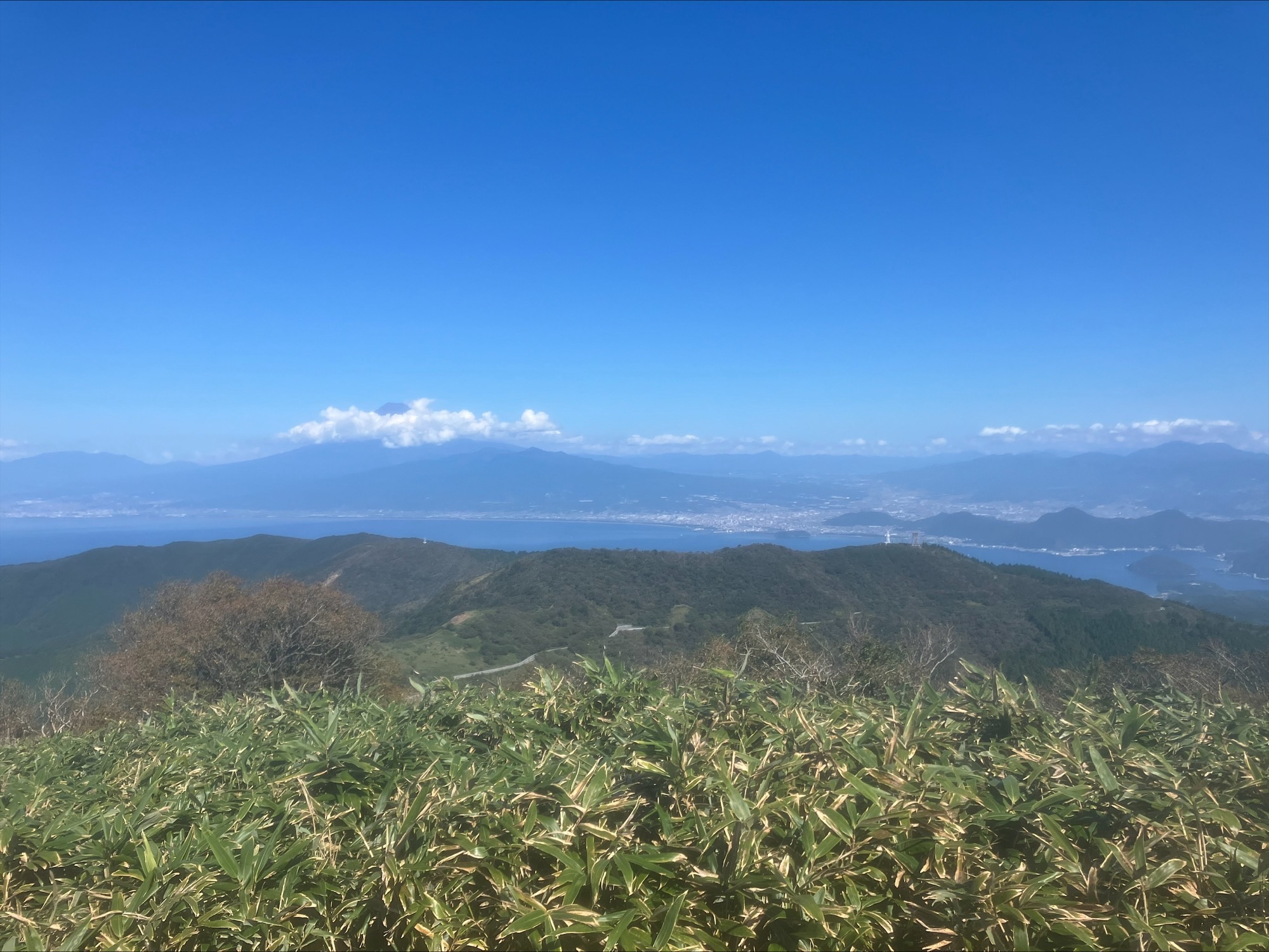 達磨山登山